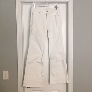 Ann Taylor LOFT stretch flare-cut jeans